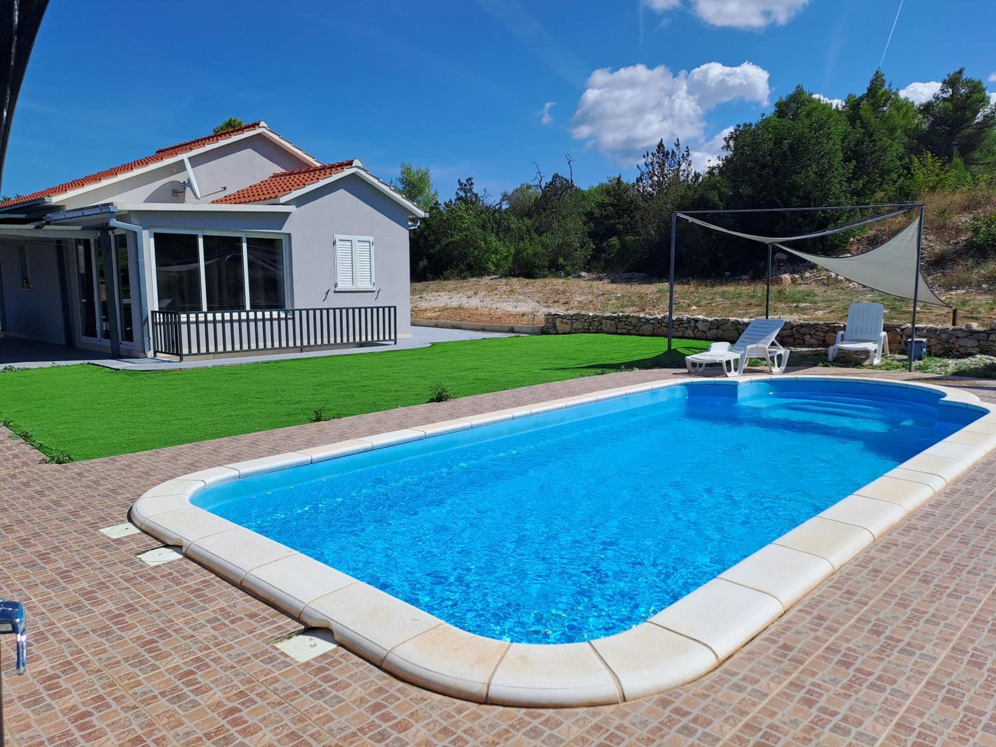 Вилла Nane Garden House With Heated Pool Mirca  Экстерьер фото